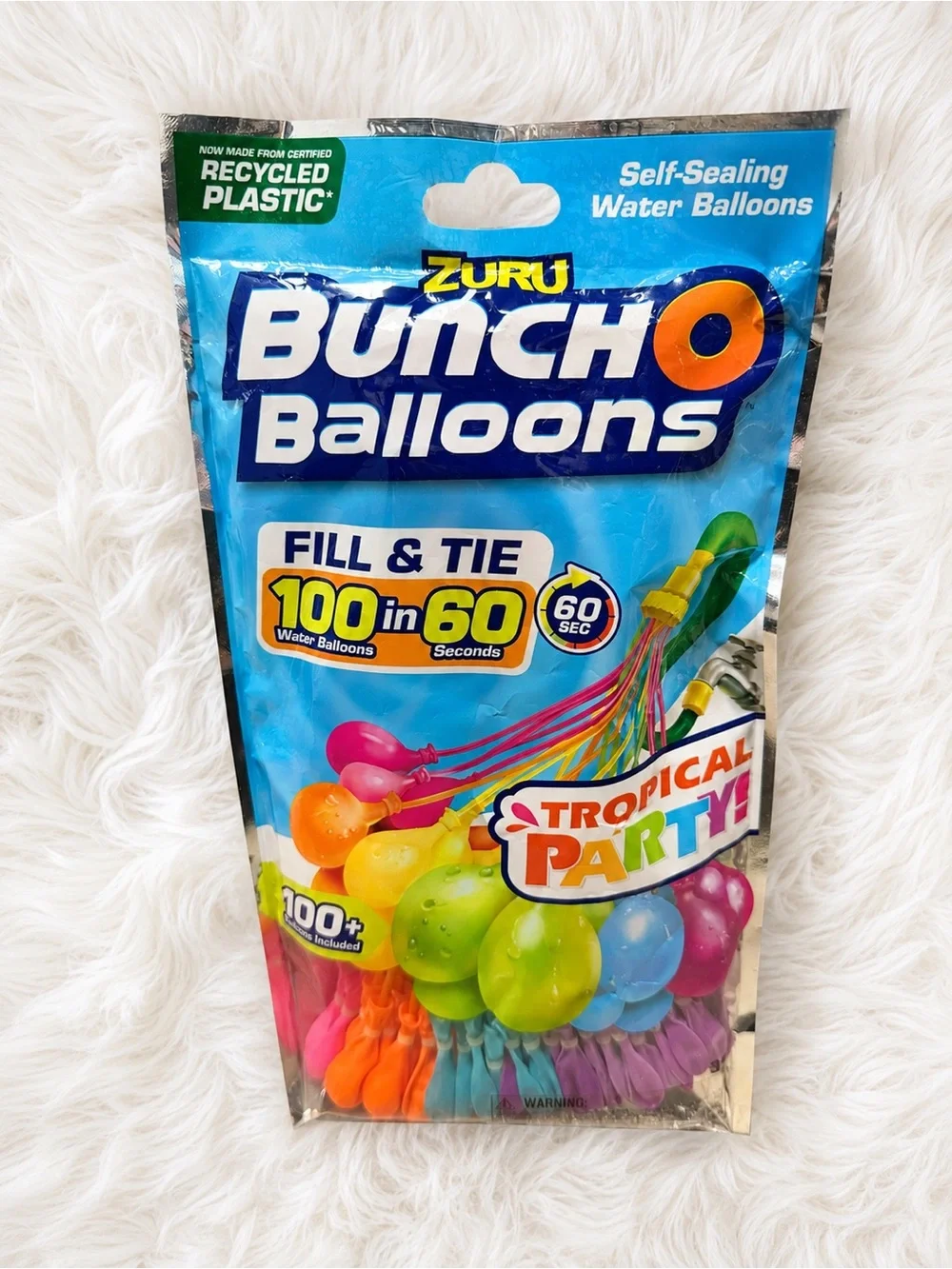 ZURU Bunch O Balloons Tropical Party 100+ Water Balloons